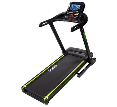 Caminador BRAVO Madrid Plegable Motor 2.0HP Botón de Inclinación Sistema de Amortiguación Honey Comb Pantalla LCD de 5